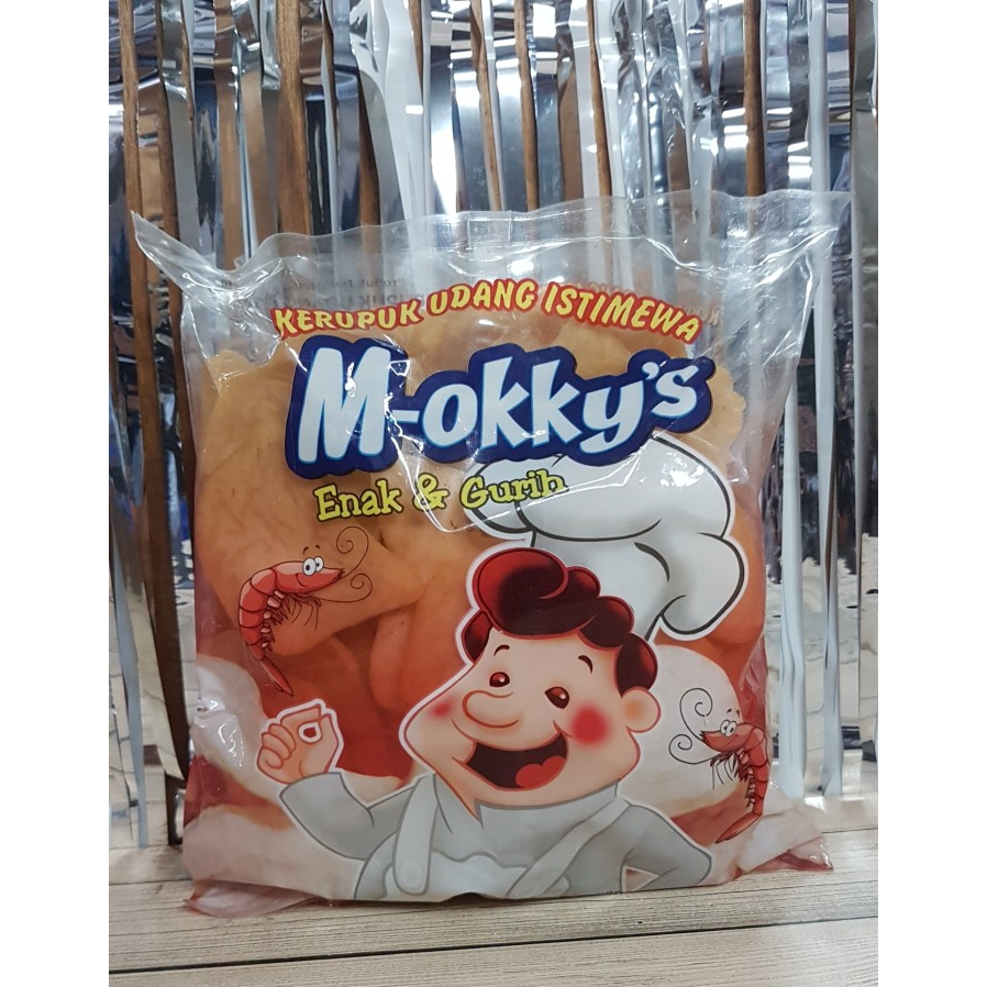 

Kerupuk Udang Mentah Mokkys 500gr - kerupuk mentah - kerupuk udang mini - kerupuk udang lebar - kerupuk mentah - krupuk udang