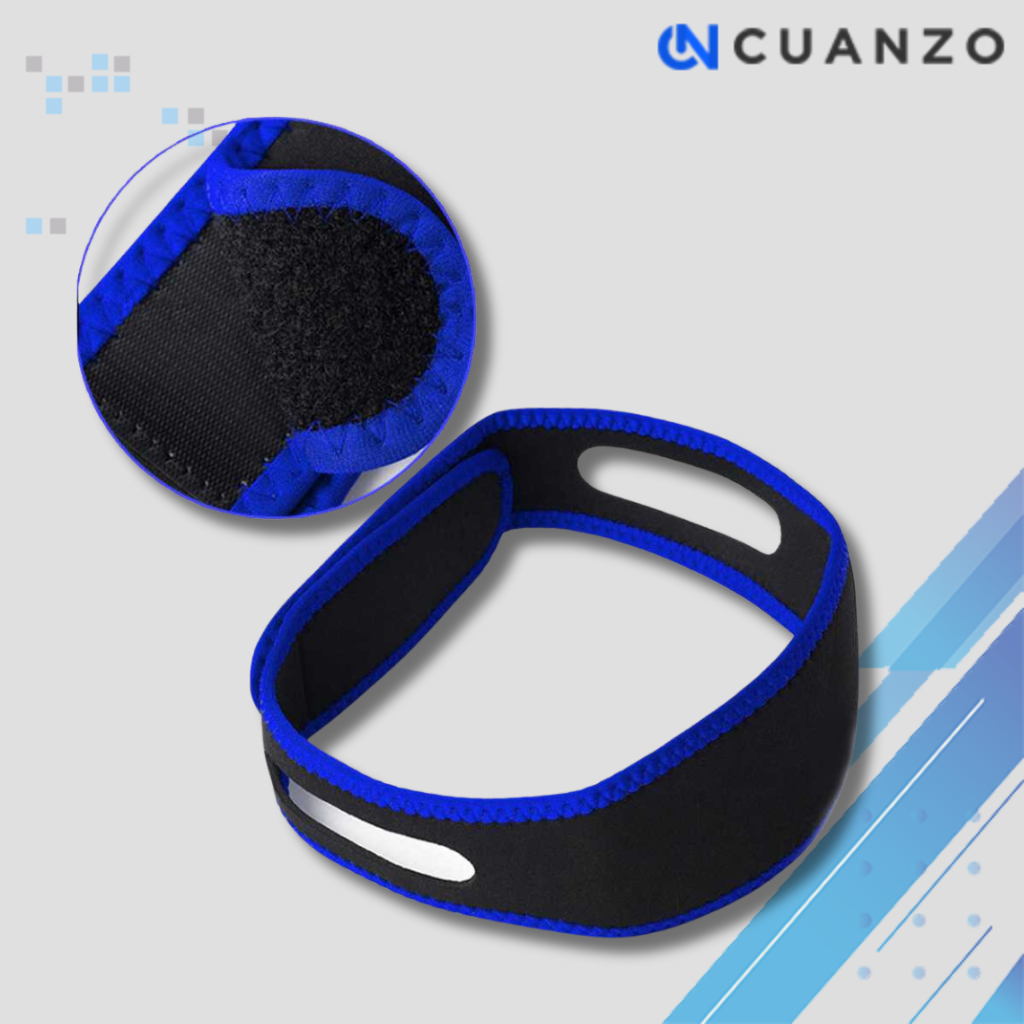 Sabuk Tidur Anti Ngorok Dengkur Ngiler Mengigau Snoring Solution Chin Rest Band Strap / Strap Alat T