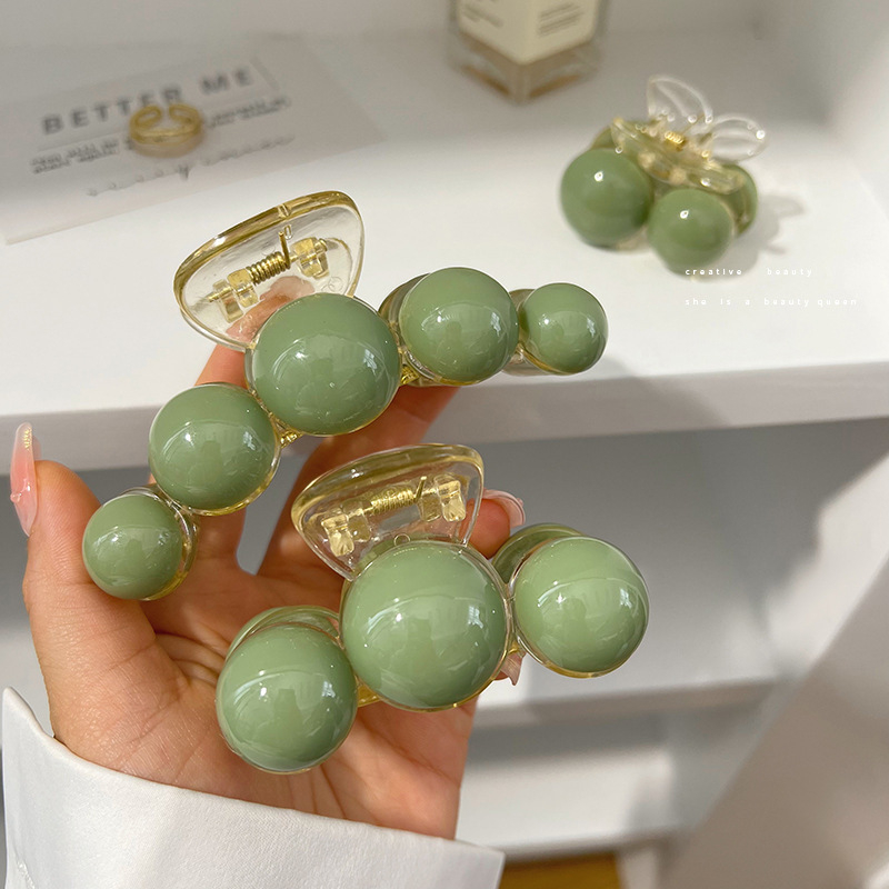 YN - 1 PCS / JEDAI IMPORT BESAR WARNA HIJAU PREMIUM / JD309/ JEDAI RAMBUT PREMIUM / JEDAI WANITA / J