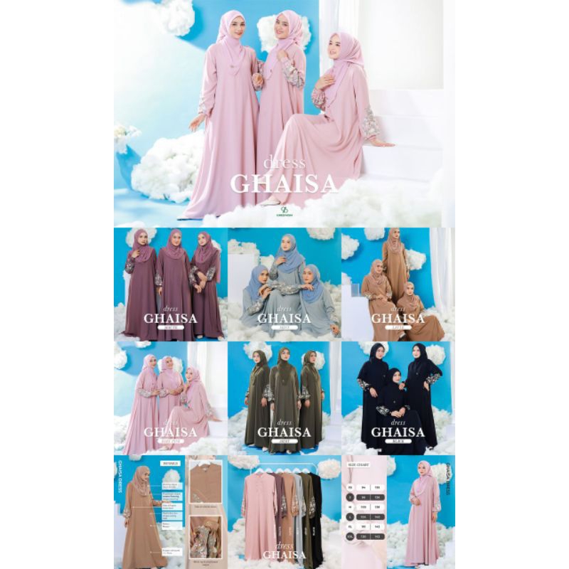 [READY KIRIM]GHAISA DRESS BY GREENISM/GHAISA DRESS GREENISM/GHAISA DRESS BY GREENISM/DRESS BY GREENI