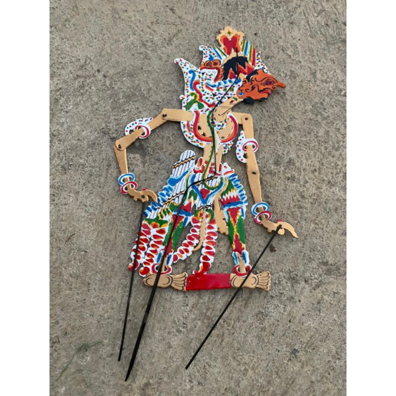 Wayang bolodewo wayang kertas duplex tebal wayang mainan hiasan dinding wayang edukasi