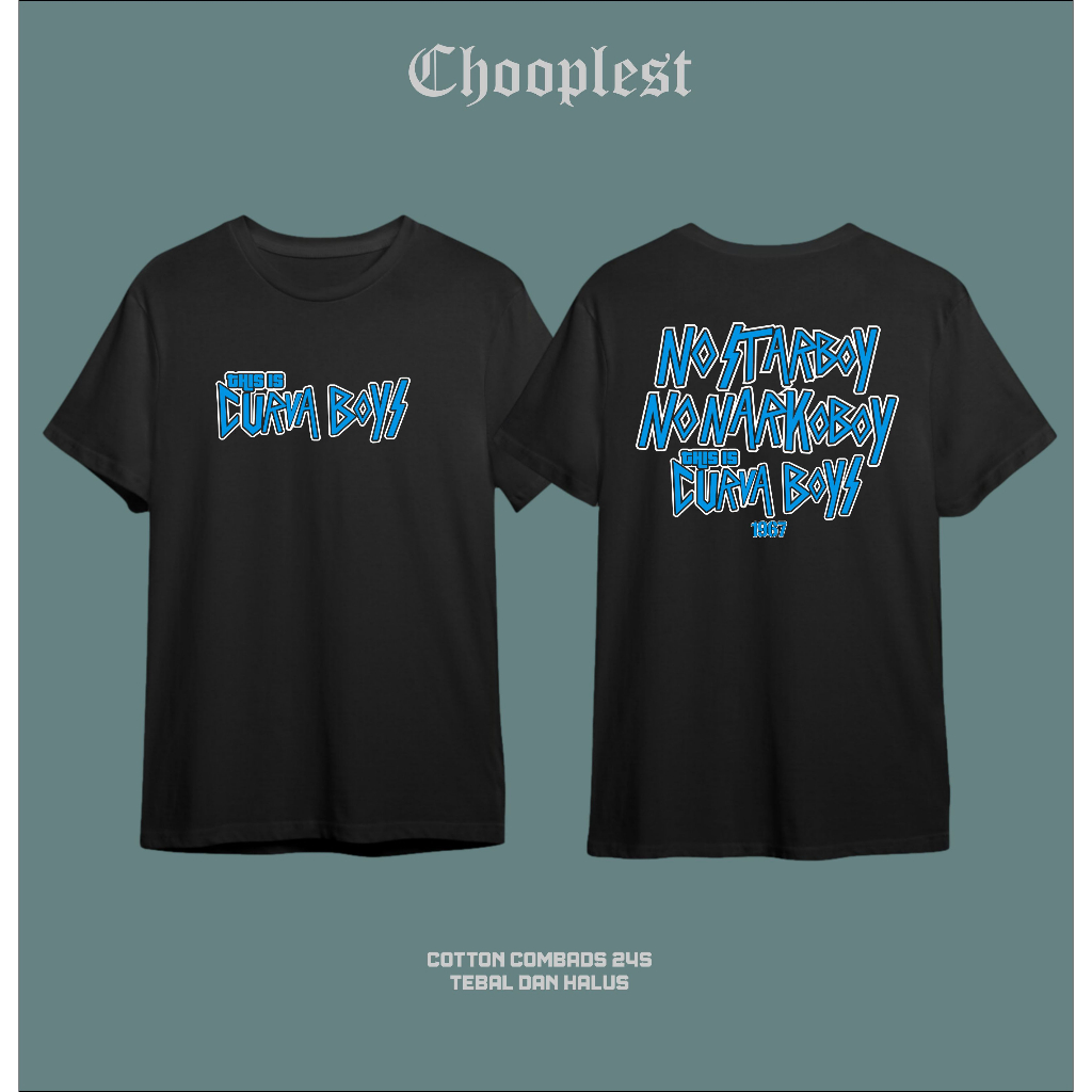 Kaos Persela Lamongan Curva boys