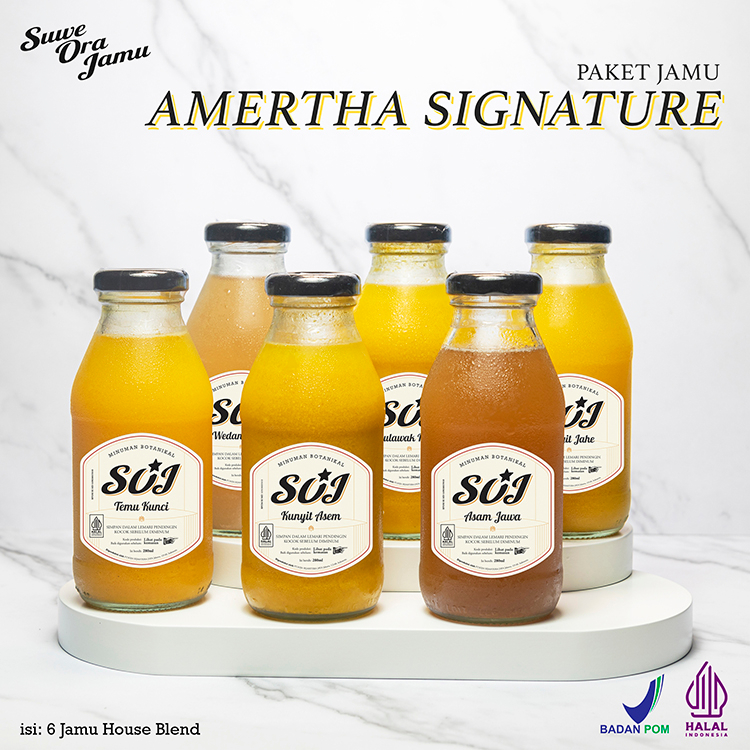 

Amertha Signature - Suwe Ora Jamu (Paket jamu)