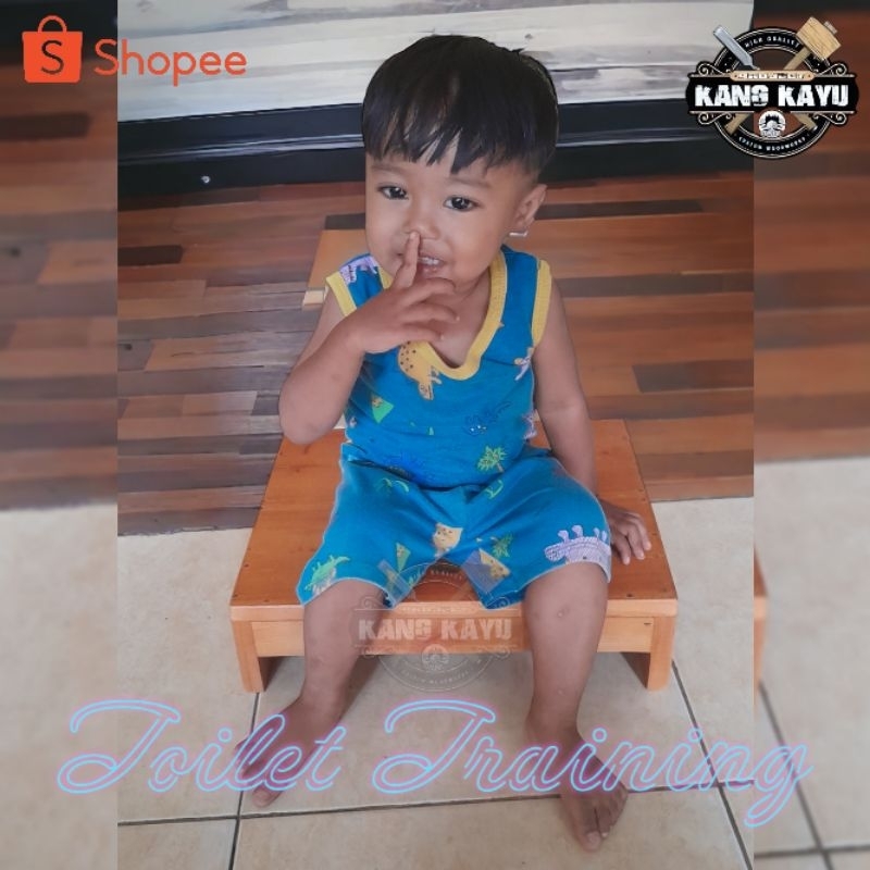 Kursi Toilet training anak Toilet duduk kayu Toilet anak