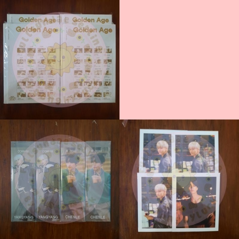 (READY STOCK) NCT 4th Album (NCT 2023) - Golden Age Archiving Unsealed Album Only Polaroid Bookmark 