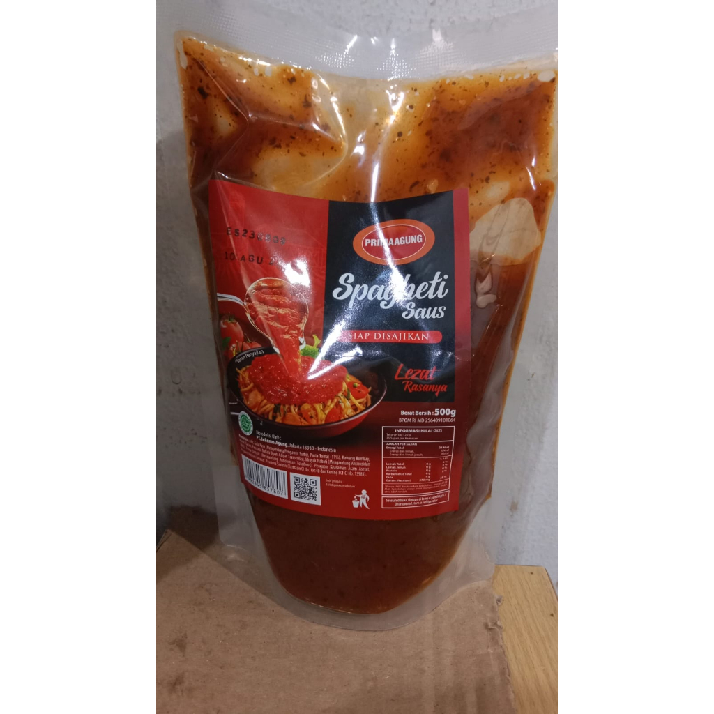 

PRIMA SAUS SPAGHETI 500GR