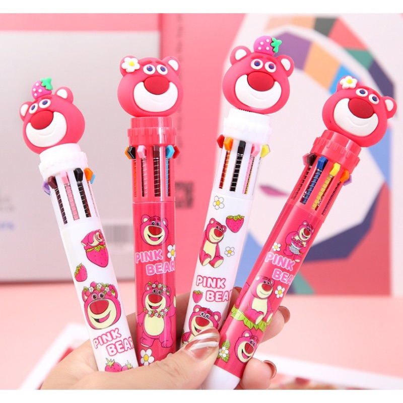 

Pulpen LOTSO 10 Warna /Pulpen 10 warna Karakter LOTSO
