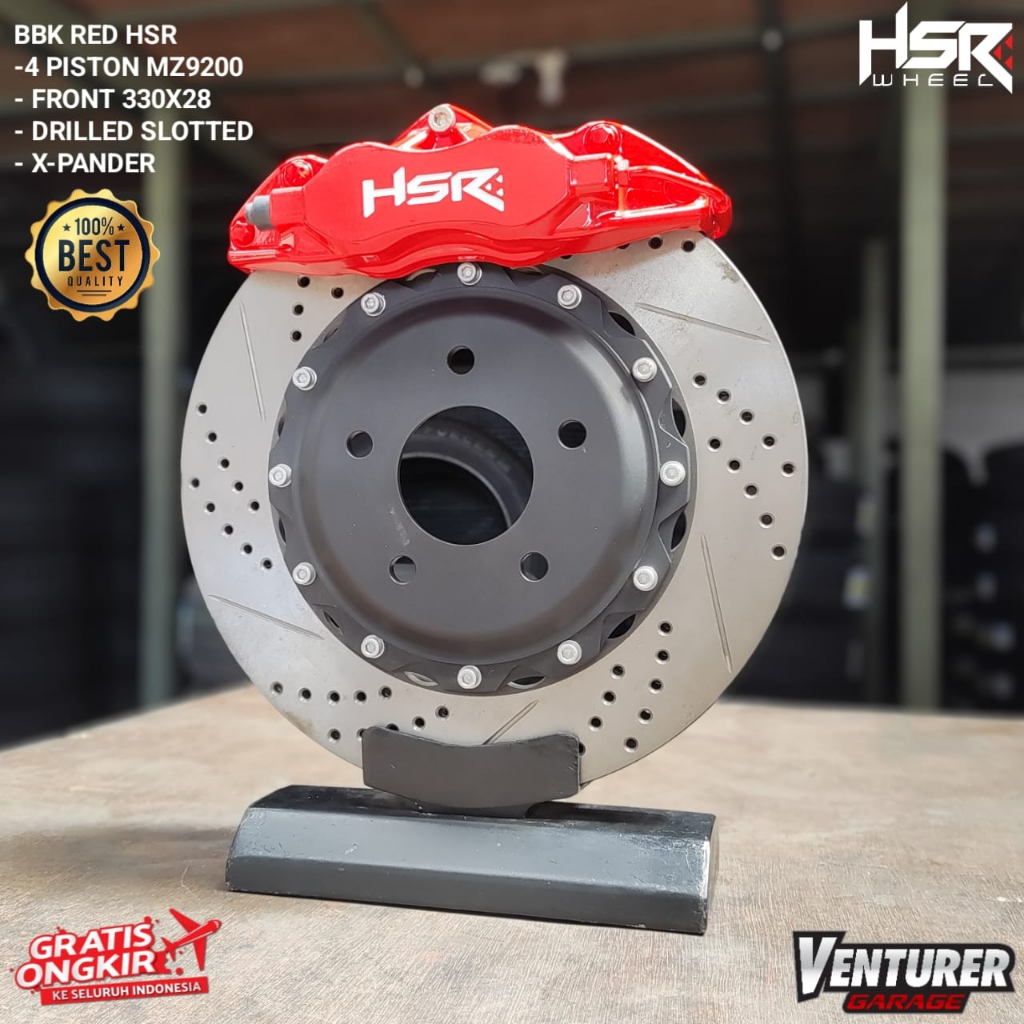 BBK (Big Brake Kit) HSR Originil pnp Mobil Mitsubishi x-pander 4 pot