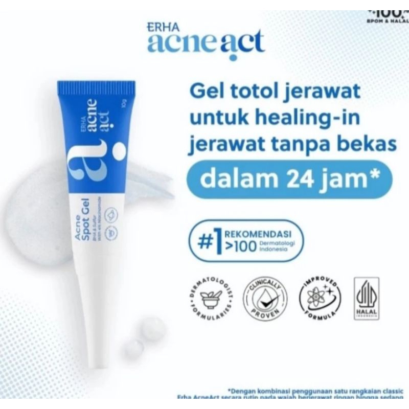 erha acne act acne spot gel 10g / erha acne spot gel