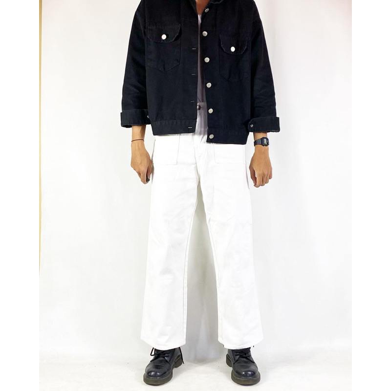 ⚡Cru:mp Denim Fatigue Pants⚡