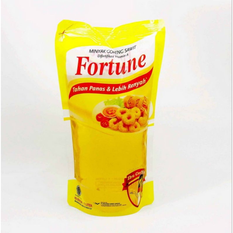 

minyak goreng Fortune kemasan 1ltr