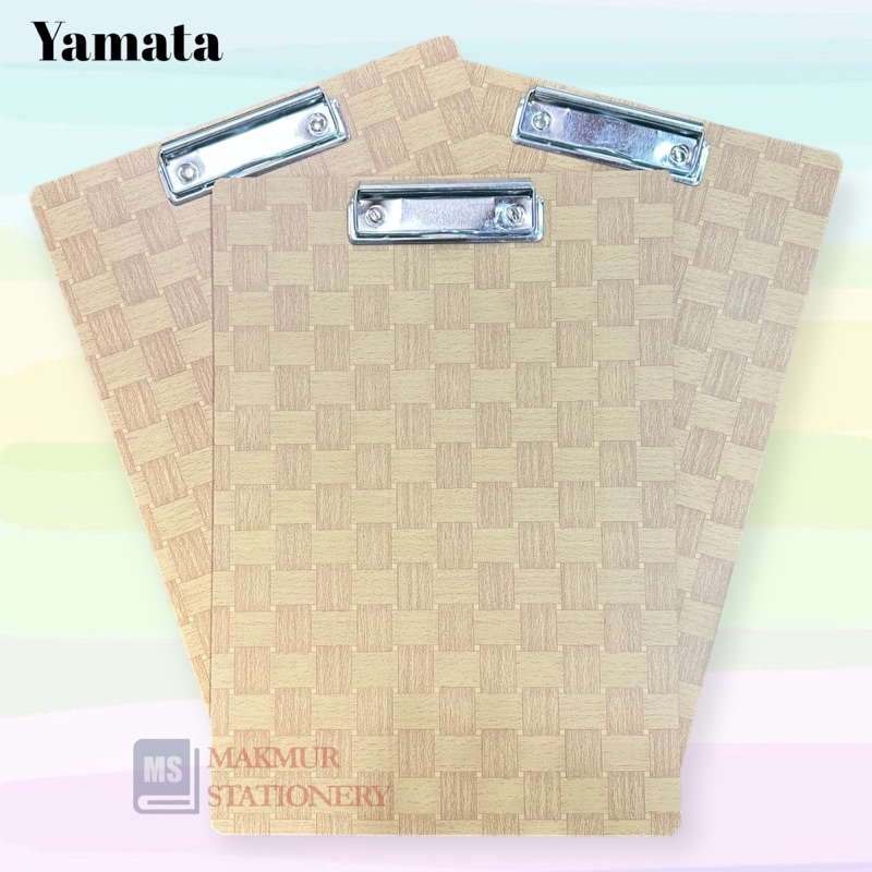 

Clipboard Kayu/Papan Jalan Kayu/Papan Ujian YAMATA