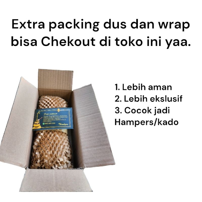 

Extra packing dus dan wrap
