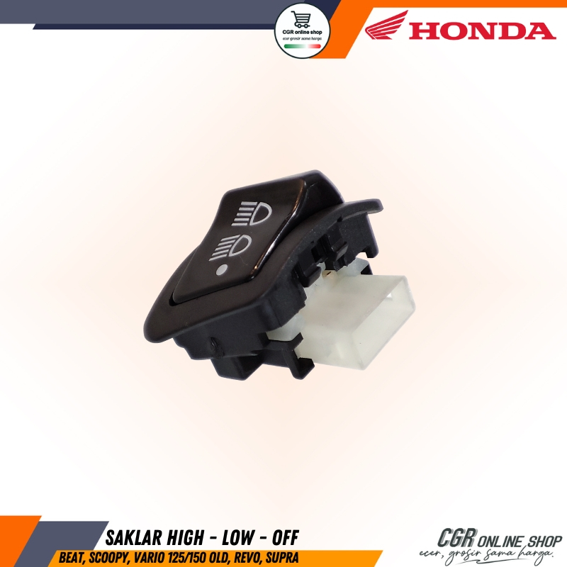 Saklar Low Beam Off Beat Scoopy Vario 125 150 Lama Saklar lampu Depan Supra Revo