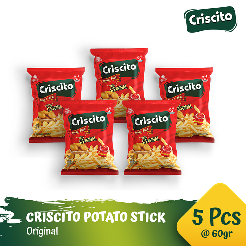 

Criscito Potato Original 60gr [5 Pcs]