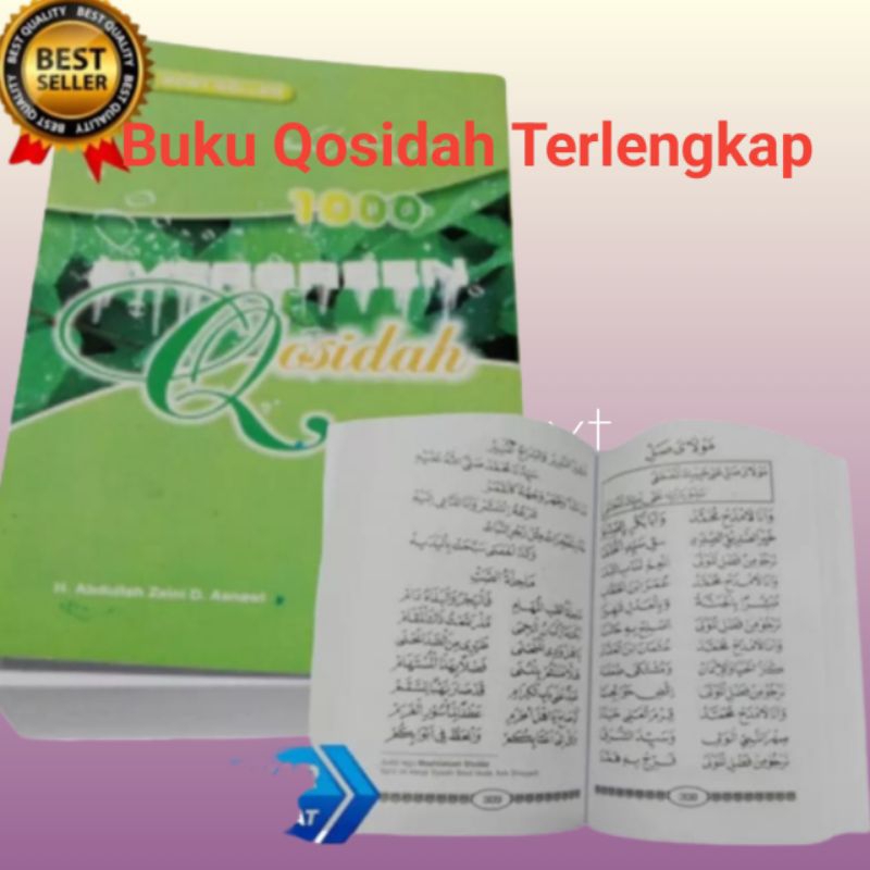 BUKU KUMPULAN QOSIDAH SHOLAWAT NABI TERLENGKAP