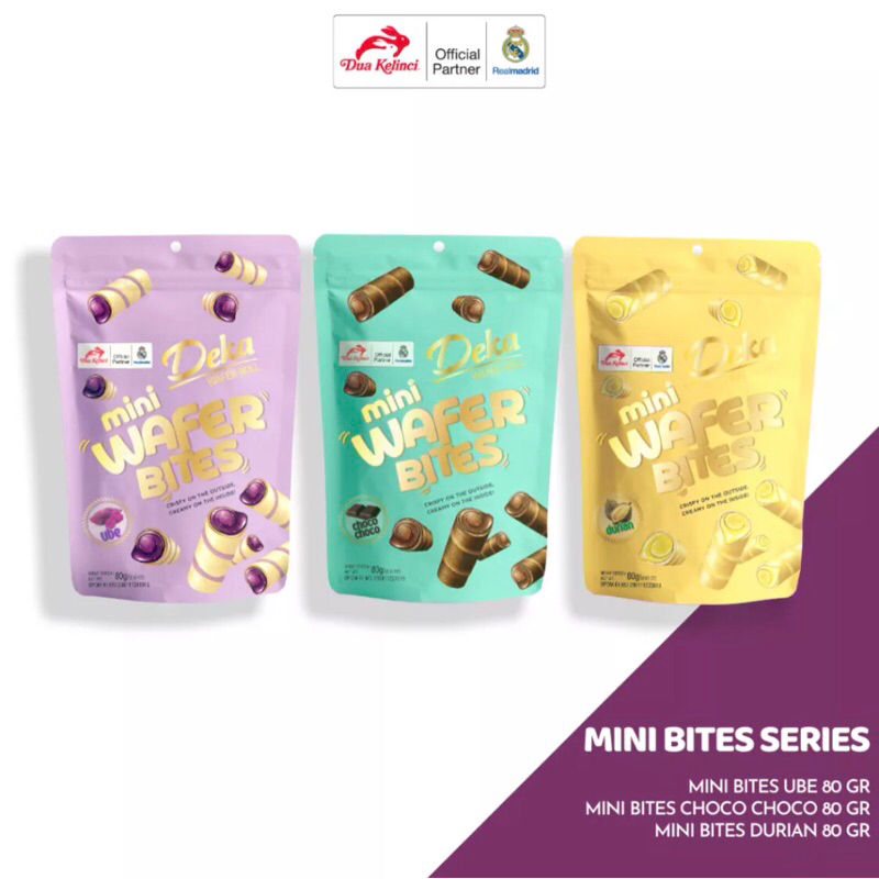 

Deka Mini Wafer Bites Choco 72 g