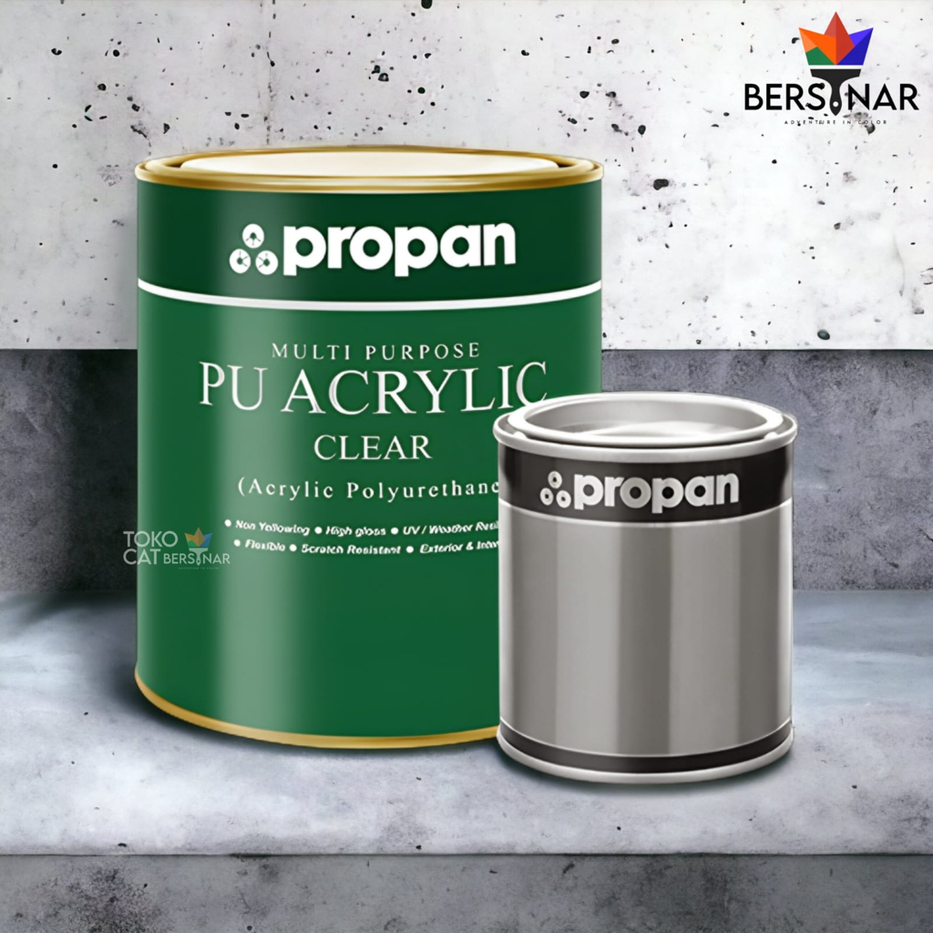 PROPAN PU ACRYLIC CLEAR GLOSS,CLEAR DOFF,WHITHE GLOSS,WHITE DOFF