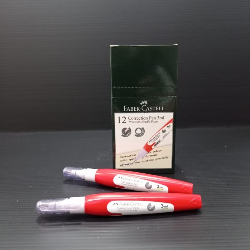

CORRECTION PEN FABER CASTELL 3ML RED 16 94 19