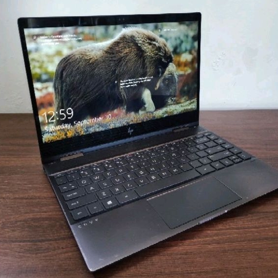 Laptop lipat Touch Screen HP ENVY X360 13" 2018 AMD Ryzen 7 2700U, Radeon Vega 10