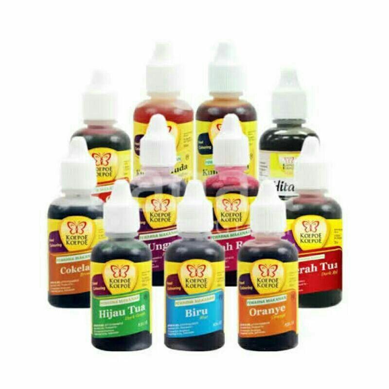 

pewarna makanan koepoe koepoe/ Pewarna kupu-kupu varian warna