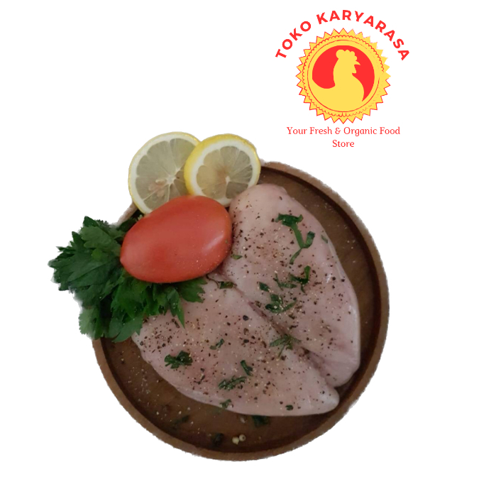 

Dada Ayam Fillet 1kg Frozen Boneless Halal