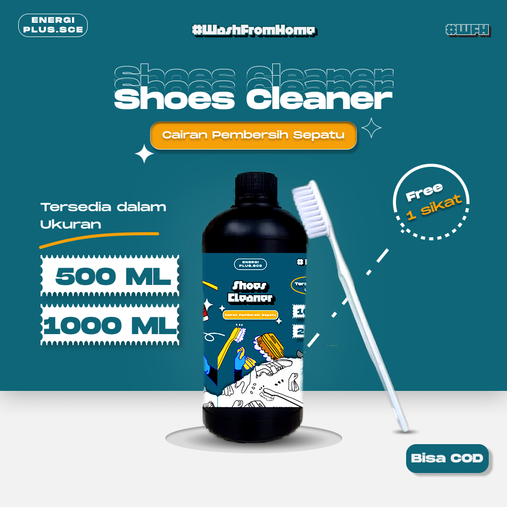 Shoes cleaner – Pembersih sepatu - Sabun sepatu - Shoe cleaner - Cleaner sepatu