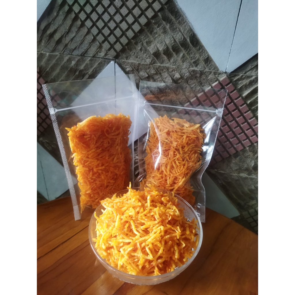 

Kentang Mustofa 100gr - Bencok Krispi Tanpa MSG Kualitas Premium Terlaris Balado Kriuk Kering Renyah