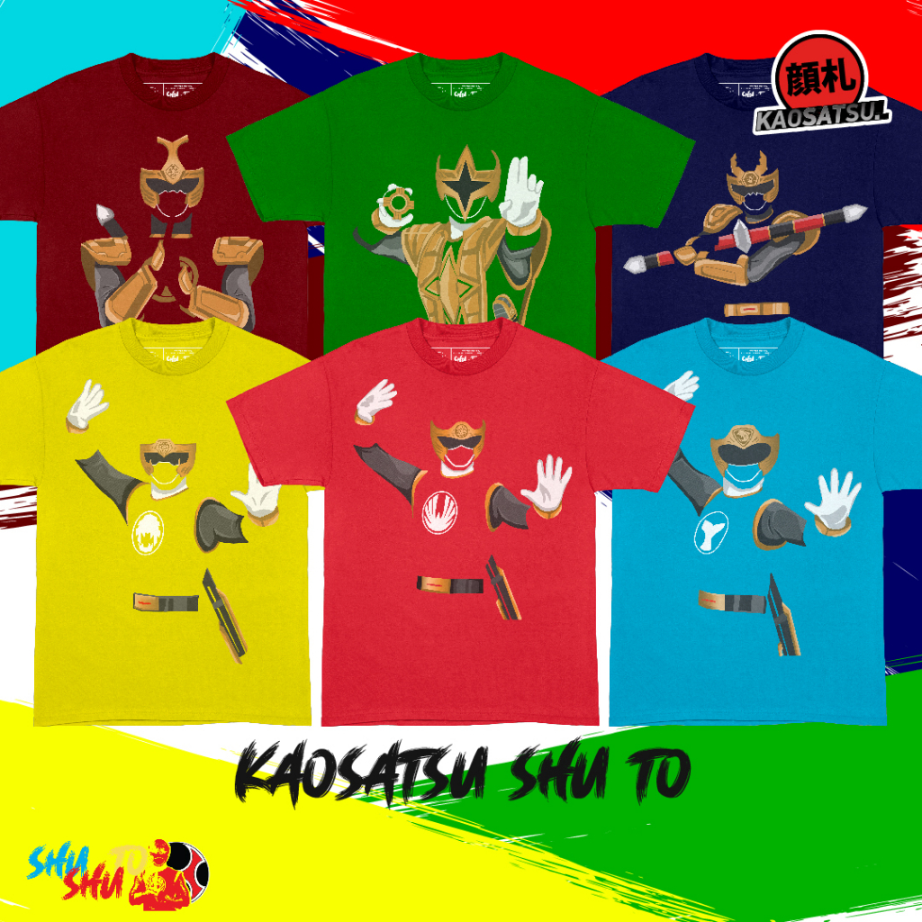 Kaosatsu Shu Shu To (Unofficial Fanmerch Ninpu Sentai Hurricanger)