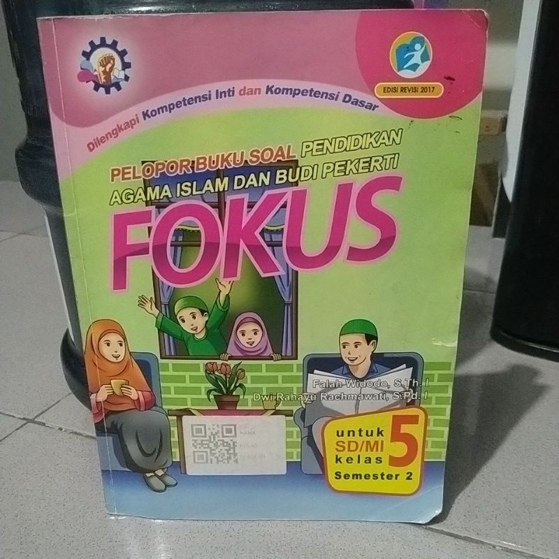 Buku FOKUS Pendidikan Agama Islam kelas 5 SD semester 2