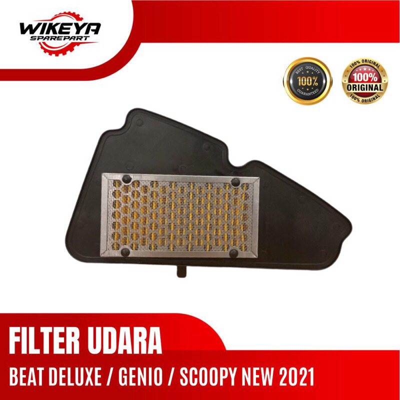 FILTER UDARA MOTOR HONDA BEAT DELUXE HONDA GENIO HONDA SCOOPY NEW 2021