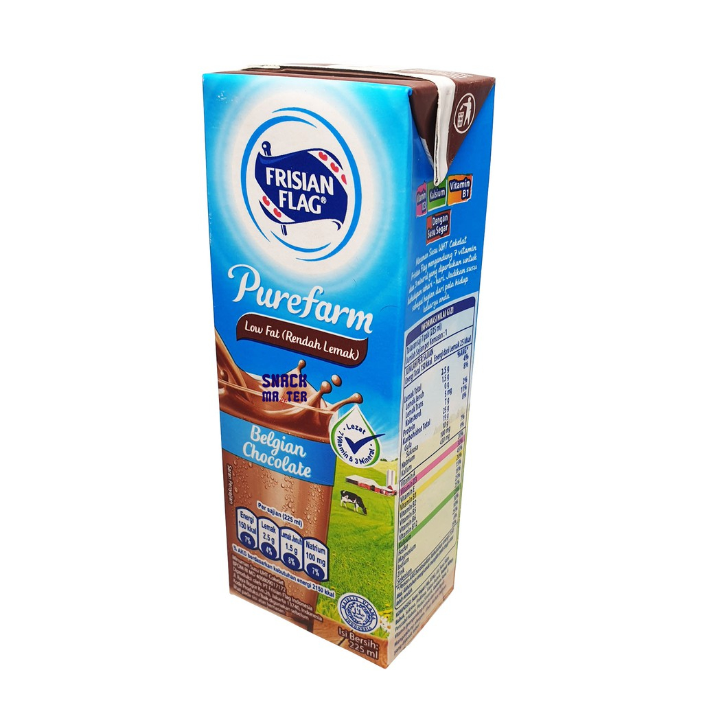 

Susu UHT Frisian Flag Low Fat Cokelat - Netto 225 ml