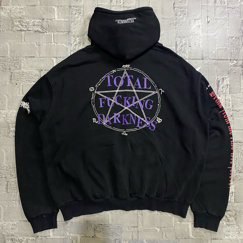 Hoodie Vetements Total Fucking Darkness