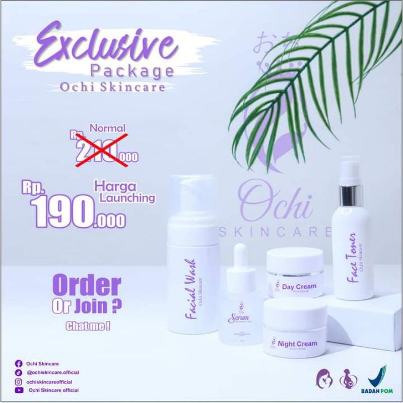 PROMO Ochi Skincare Exclusive  isi 5 Skincare BPOM 100% original