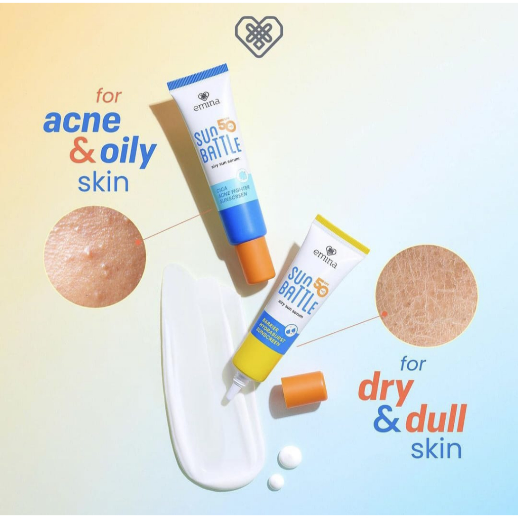 EMINA SUN BATTLE SPF 50 AIRY SUN SERUM