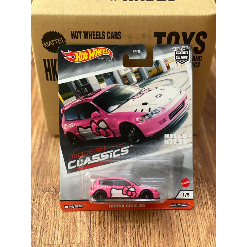 hotwheels civic eg hello kitty