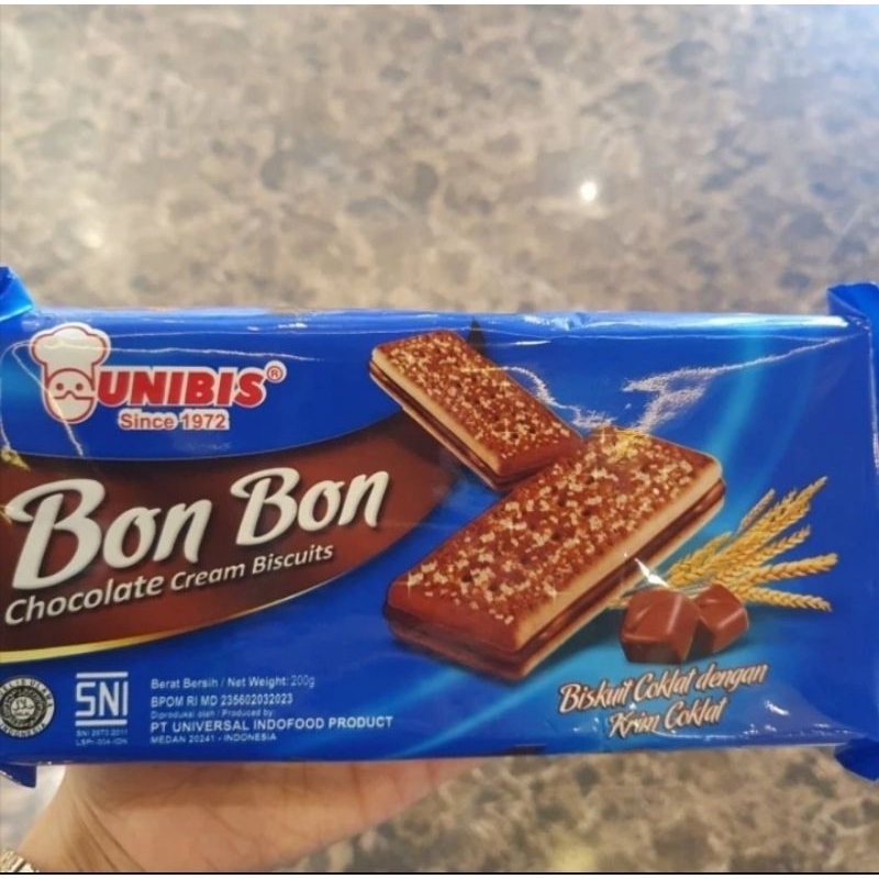 

Biskuit Unibis Bon Bon Chocolate Cream 200 Gr