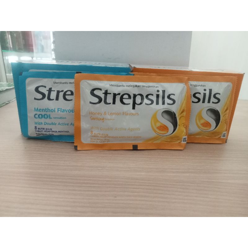 

strepsil honey dan lemon flavours