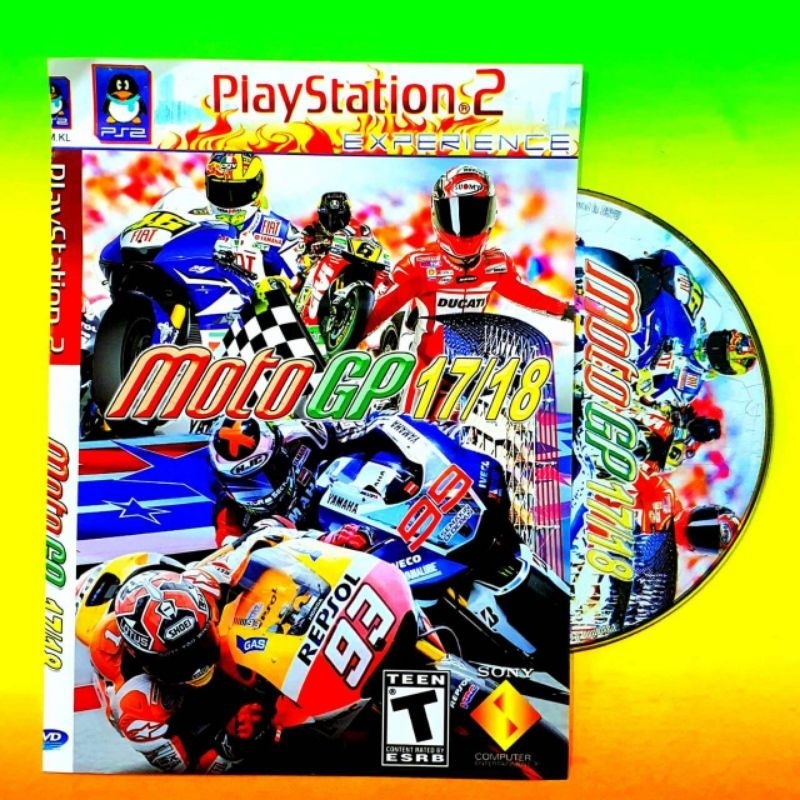 Kaset CD Game Ps2 Moto GP Balapan Motor Terlaris