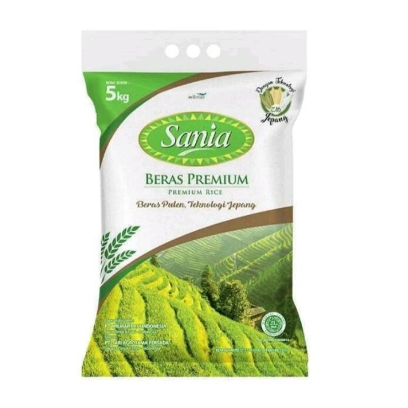 

Beras sania premium 5kg