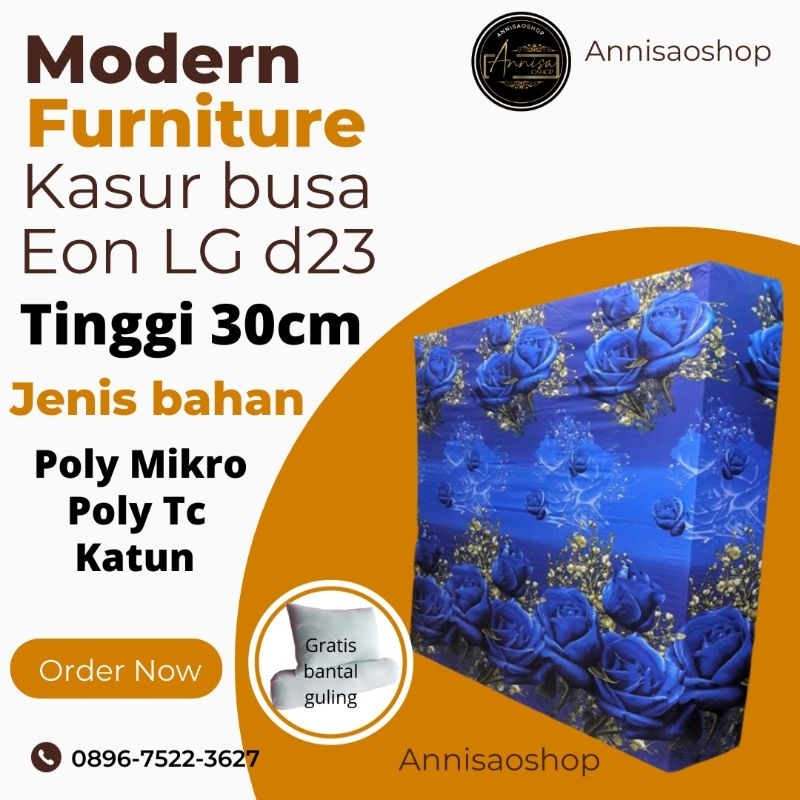 Kasur busa/Kasur tidur/Kasur lantai busa inoac eon lg d23 tinggi 30cm bergaransi 10 tahun ORIGINAL F
