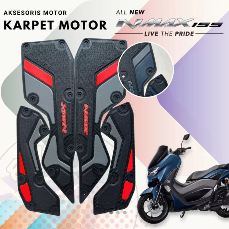 Karpet Motor  Nmax All New 2021 sd 2023 /Aksesoris Motor Nmax All New