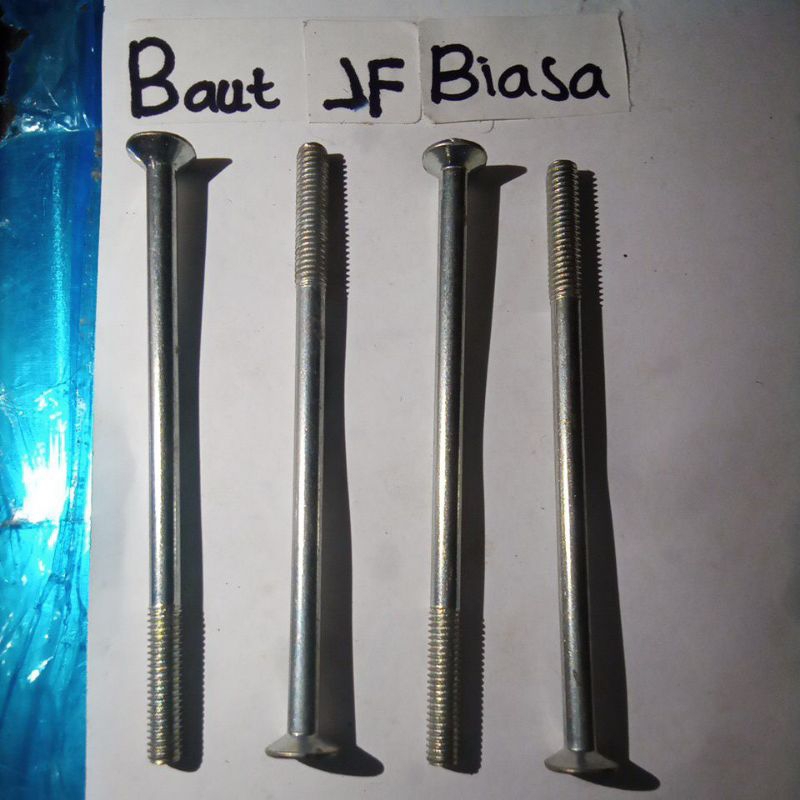 Baut Obeng JF Biasa M4 x 70