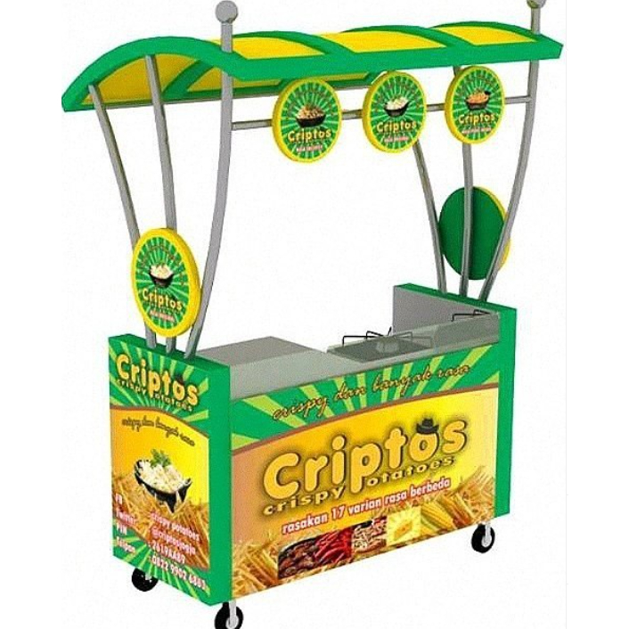 Paket Usaha Franchise Kentang Goreng Murah by CRIPTOS Paket Gold