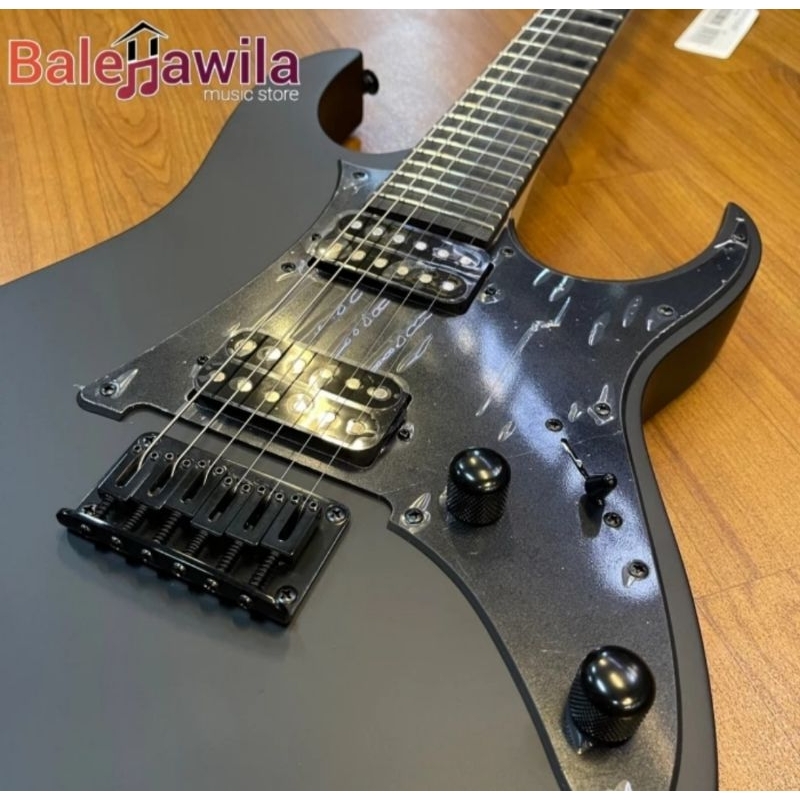 Gitar Elektrik Gitar Ibanez GRGR131 EXBKF Ibanez GRGR 131 EX BKF Black Flat