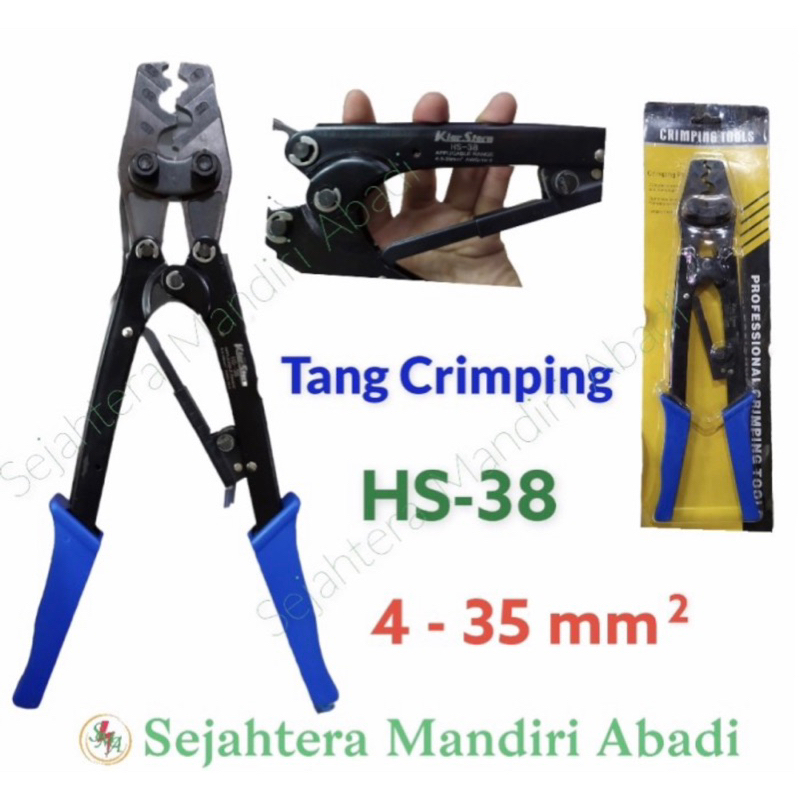 Tang Crimping HS38 Crimping Tool Tang Press Skun 4mm-35mm