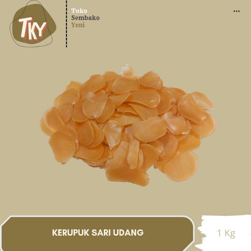 

Kerupuk Sari Udang Mentah 1 Kg