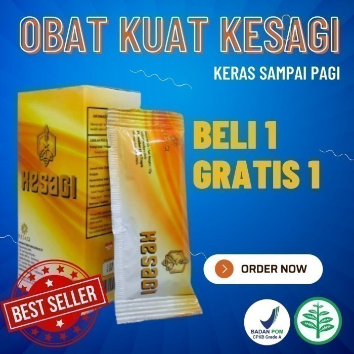

KESAGI Asli Original - Obat Kuat Pria Alami - Obat Herbal Stamina Pria