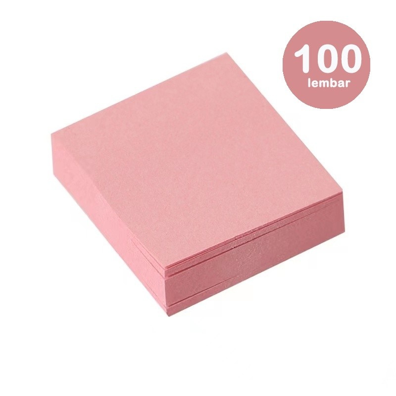 

Sticky Note Warna Kotak Kecil 38mm x 38mm / Sticky Memo Warna isi 100lembar