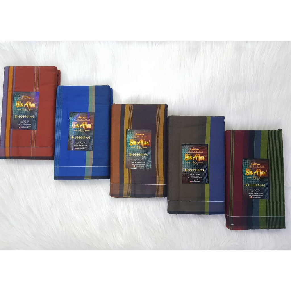 Sarung Tenun Bin Affan Motif LLB